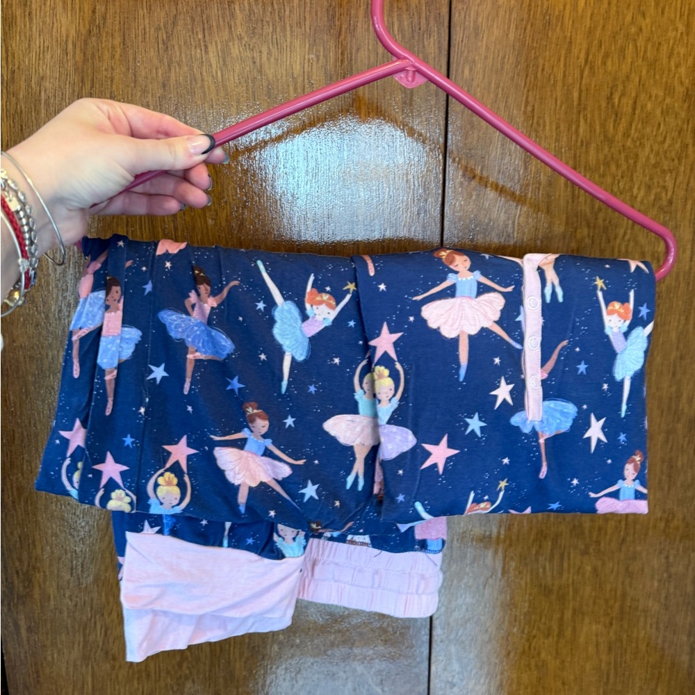 Little Sleepies Pink Ballerina Pjs